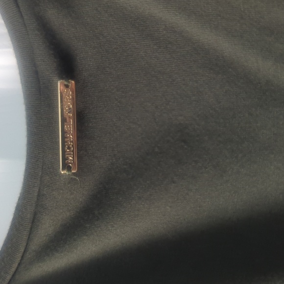 Michael Michael Kors olive green layered look tank size S twofer - Picture 4 of 9